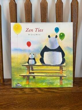 Zen Ties by Jon J Muth Hardcover Children's Picture Book